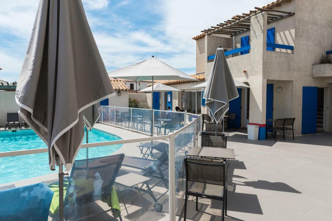 Hotel Le Bleu Marine Saintes-Maries-de-La-Mer Exterior foto